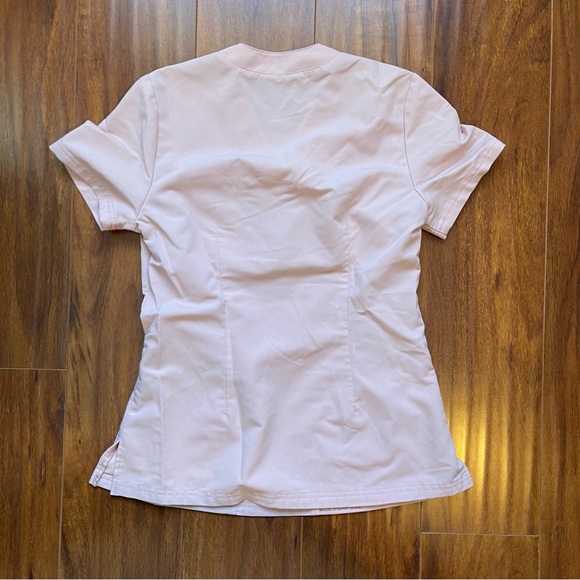 Jaanuu Light Pink Scrub Set Size XS - Picture 3 of 5
